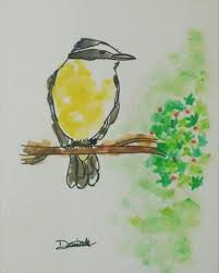 Check spelling or type a new query. Passaro Bem Te Vi Em Aquarela Desenhistas Do Amino Amino