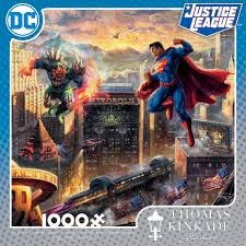 Toys Games Ceaco Thomas Kinkade Dc Collection Women Of Dc Jigsaw Puzzle 1000 Pieces Puzzles