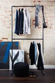 Capone Free Standing Clothes Rack With Two Levels In 2020 Standing Clothes Rack Clothes Rail Diy Clothes Rail