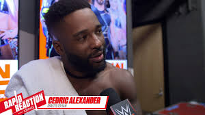 Cedric Alexander's "Rapid Reaction" to WWE Draft