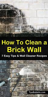 Place the containment sock around the bricks being cleaned on top of the tarp to further contain the mess. 7 Simple Ways To Clean A Brick Wall