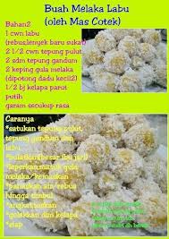 Buah Melaka Labu Food Receipes Asian Desserts Food