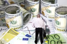 Currency Dollar Euro Exchange Prices Chart Rolled Hundred