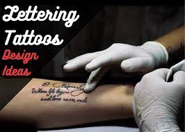 Find and download the right font for your next tattoo. Lettering Tattoo Ideas Pictures And Designs Tatring