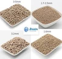 1.5mm Desecante de Pellets de Zeolita 3A 4A 5A 13X Tamices Moleculares HP  Psa