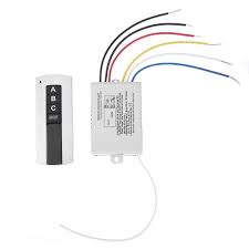 220v 3 Channel On Off Wireless Digital Remote Control Switch For Lamp Light Ebay