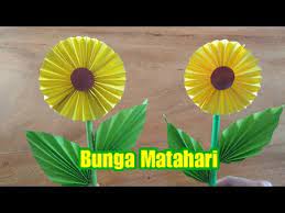 Anda pun bisa memesan hiasan mahar dari uang kertas empat dimensi. Cara Membuat Bunga Matahari Dari Kertas Origami How To Make A Sun Flower Youtube