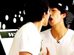 These Boys Push The Limits Of Bromance A Little And They Ve Done Some Shocking Things On Stage Here S Some Of The Most Intimate Mome Kpop In This Moment Idol