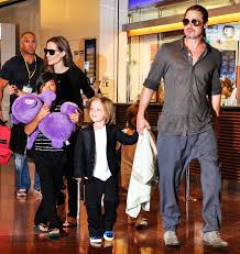 All of the children have shared a. Brad Pitt Has Reportedly Seen His And Angelina Jolie S Children For The First Time Since Divorce Announcement Vanity Fair