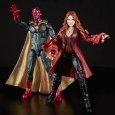 Avengers Infinity War Marvel Legends Scarlet Witch Vision Two Pack Toys R Us Exclusive