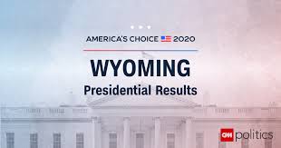 Wyoming Presidential Election Results And Maps 2020