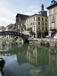 Canal At Porta Ticinese Naviglio Grande Milan Lombardy Italy Photographic Print Sheila Terry Art Com Italy Vacation Italy Travel Italy