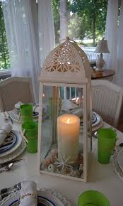 Coastal Summer Table Setting Welcome To The 151st Tablescape Thursday Windlicht Laterne Licht