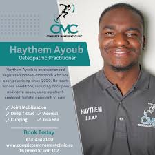 📢 Exciting News! 📢 We are thrilled to welcome our new manual osteopath  practitioners, Haythem Ayoub and Qasim Sadiq, to the Complete Movement  Clinic family! 🎉 Haythem and Qasim are now accepting