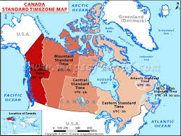 Regular Time Zone Moose Jaw Saskatchewan Canada Zone