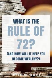 What Is The Rule Of 72 And How Will It Help You Become Wealthy In 2020 Rule Of 72 About Me Blog How To Become Rich