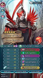 Beasts Hiding In The Light Monsters Slithering In The Dark I Will Destroy Them All A Flame Emperor Build Fireemblemheroes