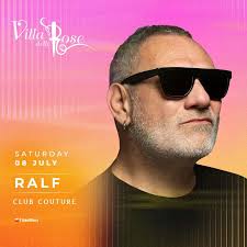 Dj Ralf @ Villa Delle Rose 08 luglio 2023. Tickets e tavoli.