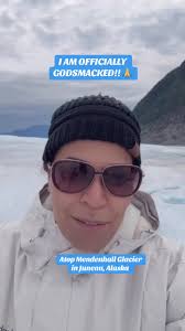 On top of #mendenhallglacier in #juneaualaska