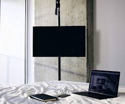 The Height Adjustable Tv Pole Mount Height Adjustable Home Tv Modern Tv Stand
