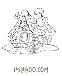 School house image to color. Cozy Fairy Tales Houses Coloring Pages Download Print For Free