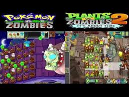 Pokemon Vs Zombies Vs Plants Vs Zombies 2 L Zombosss Gameplay Plants Vs Zombies Pokemon Zombie
