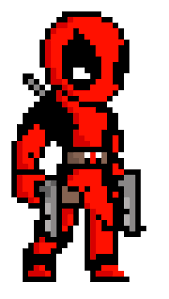 Deadpool Pixel Art Pixel Art Maker Pixel Art Maker Pixel Art Minecraft Pixel Art