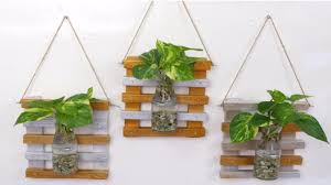 4.5 out of 5 stars 12. Diy Money Plant Wooden Wall Hanging Decoration Idea At Home Youtube