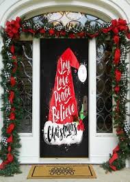 Joy Love Peace Believe Christmas Doorwrap Door Decoration Holiday Door Decorations Christmas Door Decorations Office Christmas Decorations