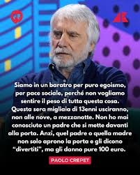 Lo psichiatra Paolo Crepet definisce "il raptus un'insolenza per l'umanità", commentando il femminicidio della 14enne di Afragola per mano dell'ex 19enne che non si rassegnava alla fine della relazione. "Sono 30 anni