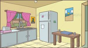 Kitchen Background Vector Clip Art Illustration Flat Image All In A Single Layer Kitchen Background Elegant Kitchen Design Kitchen Lighting Design