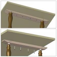 How To Attach The Tabletop To A Table Structure That Has No Apron Diy Farmhouse Table Furniture Diy Farm Table