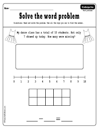 Kindergarten Math Word Problems Addition And Subtraction To 10 Math Word Problems Word Problems Math Addition Worksheets