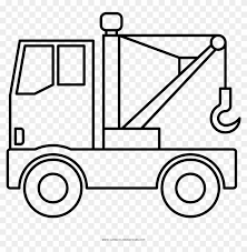 You are viewing some mail truck sketch templates click on a template to sketch over it and color it in and share with your family and friends. Tow Truck Coloring Page Small Tanker Truck Drawing Free Transparent Png Clipart Images Download