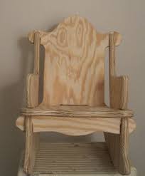 Solid Wood Child S Rocking Chair Unfinished By Itizwhatitiz 50 00 Kids Rocking Chair Rocking Chair Hand Painted Gifts