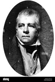 Sir walter scott ivanhoe Black and White Stock Photos & Images