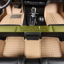 Double Layers Car Floor Mats For Volvo S40 S60 S80l V40 V60 Xc60 Xc90 Leather Coil Mats Waterproof Floor Carpet X Waterproof Flooring Car Floor Mats Floor Mats