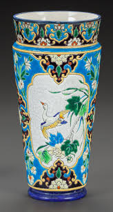 A Longwy Pottery Vase Early 20th Century Marks Lot 63506 Heritage Auctions Pottery Pottery Vase Pottery Art