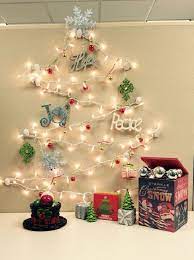 Visible company vision and mission. Christmas Decoration Ideas For Office That Everyone Will Love Christmas Cubicle Decorations Office Christmas Decorations Christmas Desk Decorations