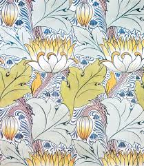 Flower Wallpaper Art Nouveau Pattern Art And Craft Design Cubism Art