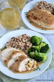 Baked chicken breast recipe watch how to make it. Cheddar And Apple Stuffed Chicken With Apple Cider Gravy Kitchen Concoctions