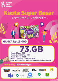 Paket warnet bisa digunakan sesuai dengan nama paketnya. Istimewa Axis Paket Info Xl Axis Seputar Flores Facebook