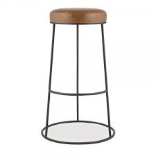 Bar stools usually come in three heights: Rustic Metal Truss Bar Stool With Upholstered Seat Modern Bar Stools