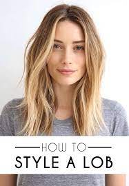 How To Style A Lob Long Bob Society19 Lob Styling Long Hair Styles Thick Hair Styles