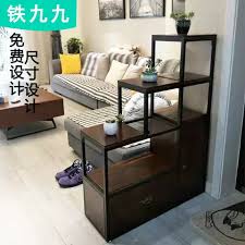 鐵藝隔斷置物架工業風loft玄關裝飾創意花架北歐屏風牆客廳辦公室 90 s 25th