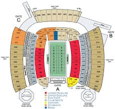 Nfl Stadium Seating Charts Stadiums Of Pro Football