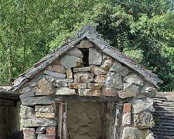 Victorian outhouse
