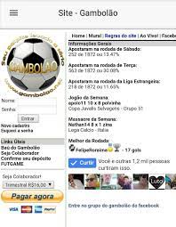 Hello guys, i've been supplier of mod apps to my friends. Atualizador Gambolao For Android Apk Download