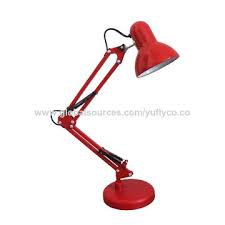 It's made with a solid wood base and has a brass bulb base, and is capped with a fabric empire shade in a neutral tone. China Desk Lamp Modern Table Lamp Adjustable Swing Arm Drafting Design Table Light Office Desk Study Lamp On Global Sources Table Lamp Desk Lamp Led Lamp