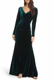 Vince Camuto Velvet Gown Regular Petite Velvet Evening Dress Velvet Wedding Dress Lace Party Dresses